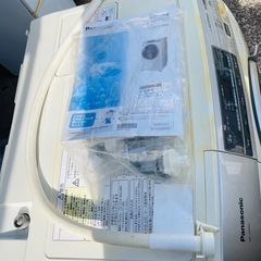 パナソニック　ドラム式洗濯機　説明書付き　の画像