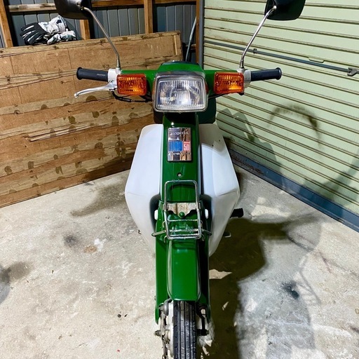 発送可能　スーパーカブカスタム50 エンジン　16134キロ実働外し　C50E ｶﾌﾞ ｶｽﾀﾑ】純正ルックだけどなんかイイ感じのカブが完成