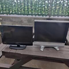 決まりました　SHARP　20インチ液晶テレビ　2個セット