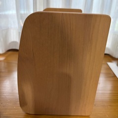 木製本棚/小物入れ『ほぼ未使用』の画像