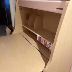 くろがね　コンパクト学習机と袖引き出し