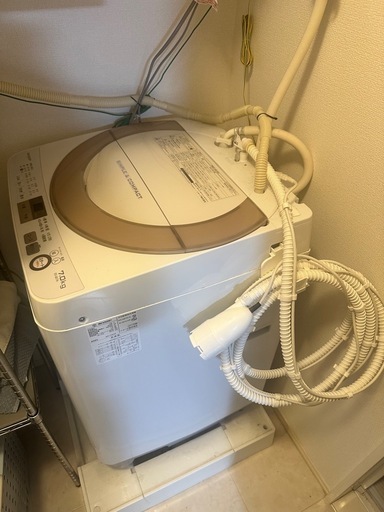 ES-GE7A-N洗濯機　福山市　7kg 2017製　SHARP製