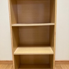 3段カラーボックス