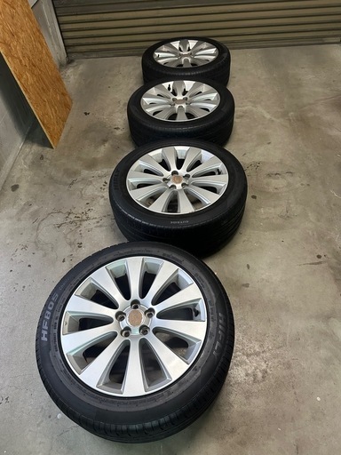 タイヤ付きアルミホイール　スバル　225/50/17