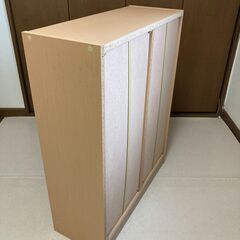 決定しました。【中古/お引渡し限定】■整理棚　本棚　フリーラック■W750mm×H950mm×D290mm■ナチュラル色■の画像
