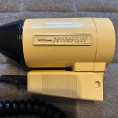 ナショナル　ヘアドライヤー　レトロ家電　昭和