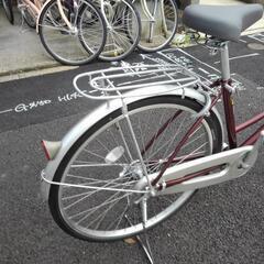 中古自転車３５１７　日本製　２６インチ　ギヤなし　ダイナモライト　　キッキーと音がならない後輪ローラーブレーキの画像