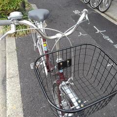 中古自転車３５１７　日本製　２６インチ　ギヤなし　ダイナモライト　　キッキーと音がならない後輪ローラーブレーキの画像