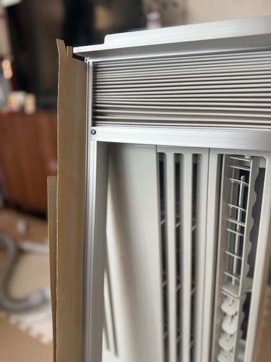 工事不要】CORONA 窓用エアコン CW-1619 (シュガー) 豊水