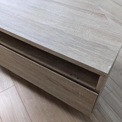 ロウヤ コーナー型テレビ台 収納付き LOWYA 80cmの画像