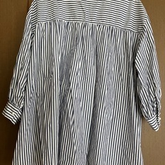 ストライプシャツLLの画像