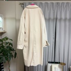 ZARA　コーデュロイ　コートの画像