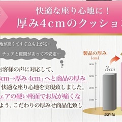 ベビーチェア　クッションの画像