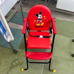 【リサイクルサービス八光】幅50㎝　カトージ　2WAYチェア腰ベルト付（ミッキーマウス）スターの画像