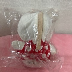 美品‼️ハローキティ　変形　ぬいぐるみ　❤️ワンピースキティの画像