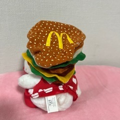 美品‼️ハローキティ　変形　ぬいぐるみ　❤️ワンピースキティの画像