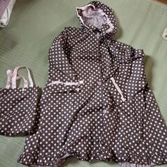 ★ サイズ140 子供用 レインコート 保存袋付き ★