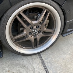 19インチ フィレンツェ pcd100 プリウスなどにの画像