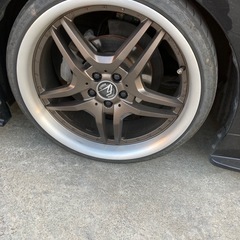 19インチ フィレンツェ pcd100 プリウスなどにの画像