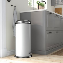 IKEA 大容量ゴミ箱　30L  ホワイト