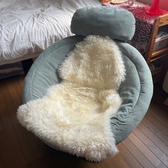 2way フォールディングチェア コーデュロイの画像