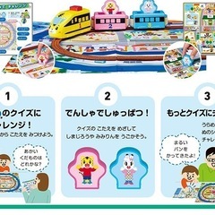 はじめての知育プラレール 電車 おもちゃ 室内遊び 親子 プラレール クリスマスの画像