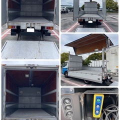 車検付きキャンター❗️ウイング、パワーリフター❗️3.5t❗️ＡＴ❗️早い者勝ち❗️の画像