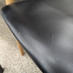 ジモティー見た！で5%OFF【4人掛けダイニングセット】grove グローブ 150 テーブルセット 食卓テーブル AIROS JAPAN チェア ダイニングチェア:ナチュラル/ブラックの画像