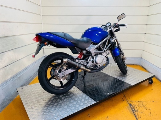 動画あり】VTR250 MC33 ホンダ 車体 青