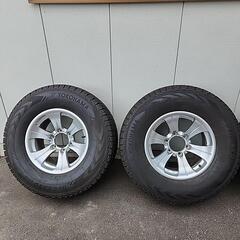 22年製 275/70r16スタッドレス ホイール付き ランクルサイズの画像