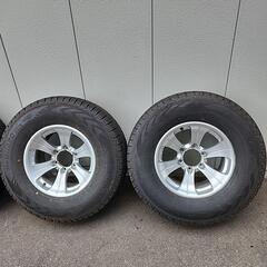 22年製 275/70r16スタッドレス ホイール付き ランクルサイズの画像