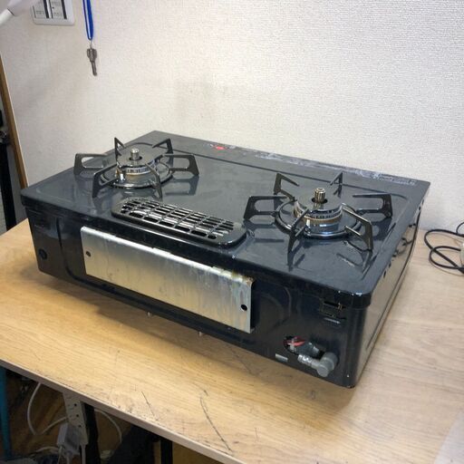 2014年製Rinnaiリンナイ LP用ガステーブルRT61GH-R (BIGBAN2