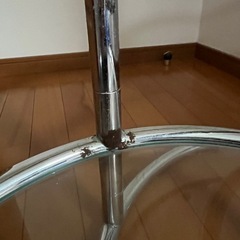 【受け渡し決まりました】ガラステーブルの画像