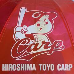 カープ　応援グッズ　傘　赤の画像