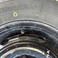 145/80r12 トーヨータイヤ DELVEX 935  2021年製 冬用 スタッドレスタイヤの画像