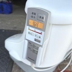 お引取り限定 17年製 Panasonic パナソニック スチームフットスパ 遠赤外線ヒーター付 EH2862P の画像