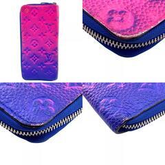ルイヴィトン LOUIS VUITTON 長財布 モノグラムイリュージョン ヴェルティカル ジッピーウォレット M81243 ピンクの画像
