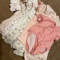 ベビー服 新生児 60〜80 短肌着 コンビ肌着 カバーオール ロンパースの画像