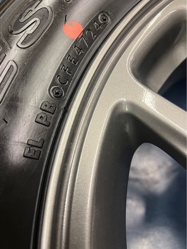 軽ジムニー新車外しタイヤホイールセット