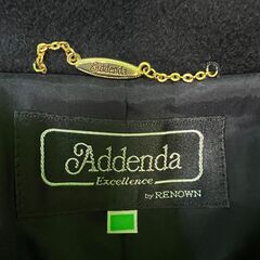 シーズンオフ特価★addenda by Renown カシミヤ100％レディース コート サイズ9 ＠だの画像