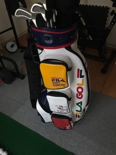 ◇お洒落なFILAキャディバッグ＋Wilsonクラブセット◇レディース