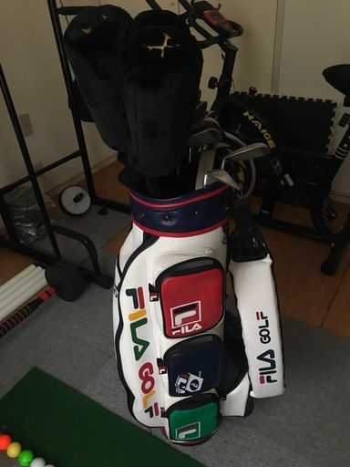 ◇お洒落なFILAキャディバッグ＋Wilsonクラブセット◇レディース