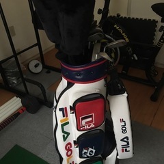 ◇お洒落なFILAキャディバッグ＋Wilsonクラブセット◇レディース