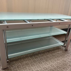 【27日まで】ガラステーブル　テレビボード
