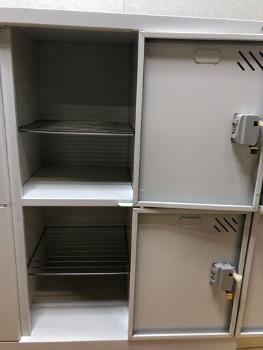 PULS プラス　6人用ロッカー　シリンダー錠　【糸島市内 送料無料】250423-4