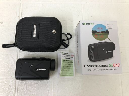 郵送買取 新品5台以上送料無料キャンペーン中！！  CADDIE LASER GREENON GL04C レーザーキャディー グリーンオン ラウンド用品・アクセサリー