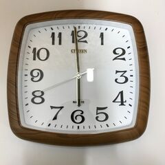 掛け時計 CITIZEN  ※動作チェックOK/現状販売