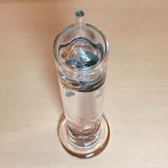 ガリレオ温度計・ガラス製サイエンスオブジェの画像