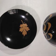 乱菊蒔絵：吸物碗（六碗）：箱入りの画像