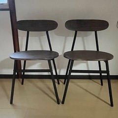 椅子　チェア　二脚セット